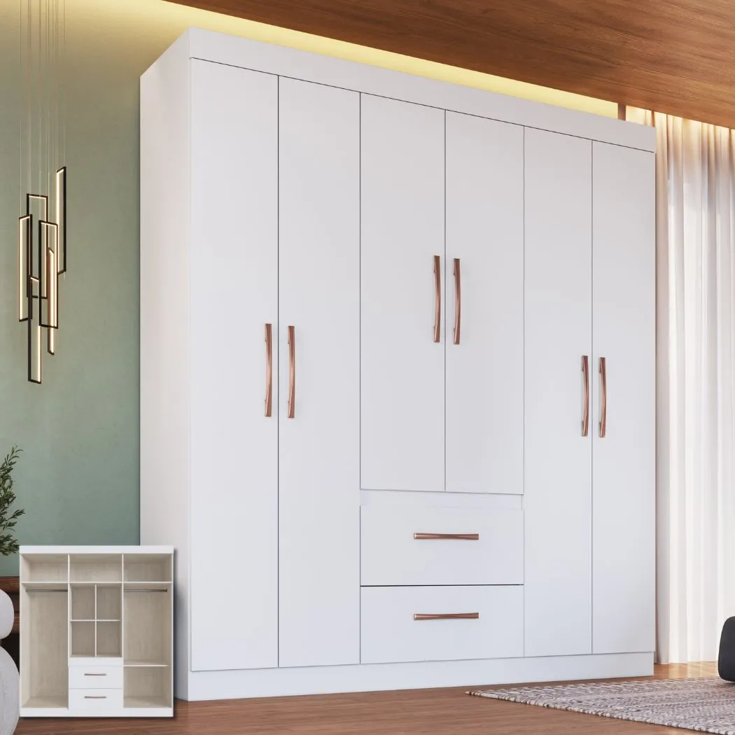 Guarda-Roupa Chile/Santiago - Branco  90906