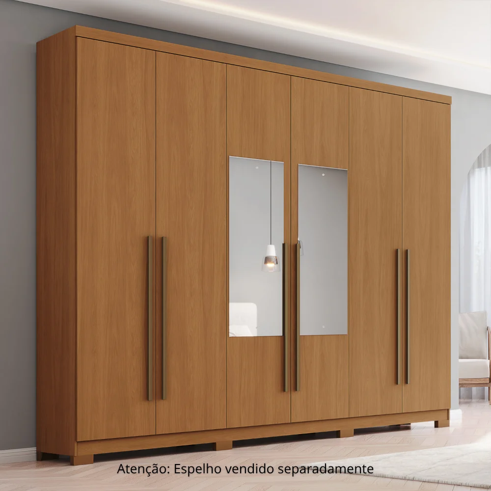 Guarda-Roupa Malaga/New Jade - Cinamomo