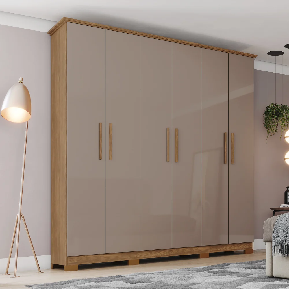 Guarda-Roupa Beirute/Cover - Nature Avelã