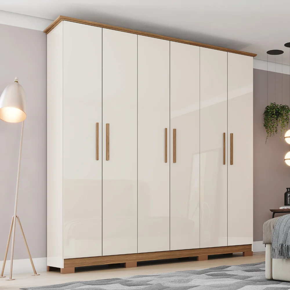 Guarda-Roupa Beirute/Cover - Off White Nature