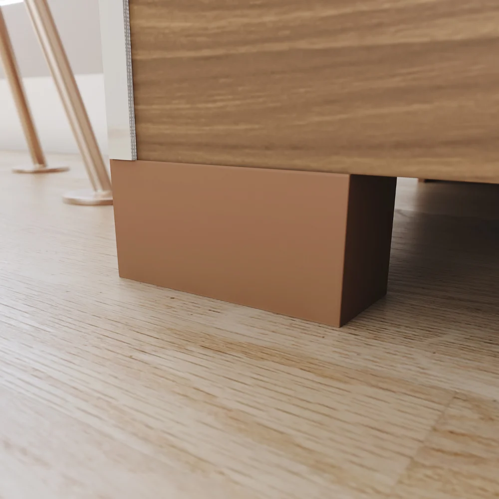 Guarda-Roupa Beirute/Cover - Off White Nature - Foto 6