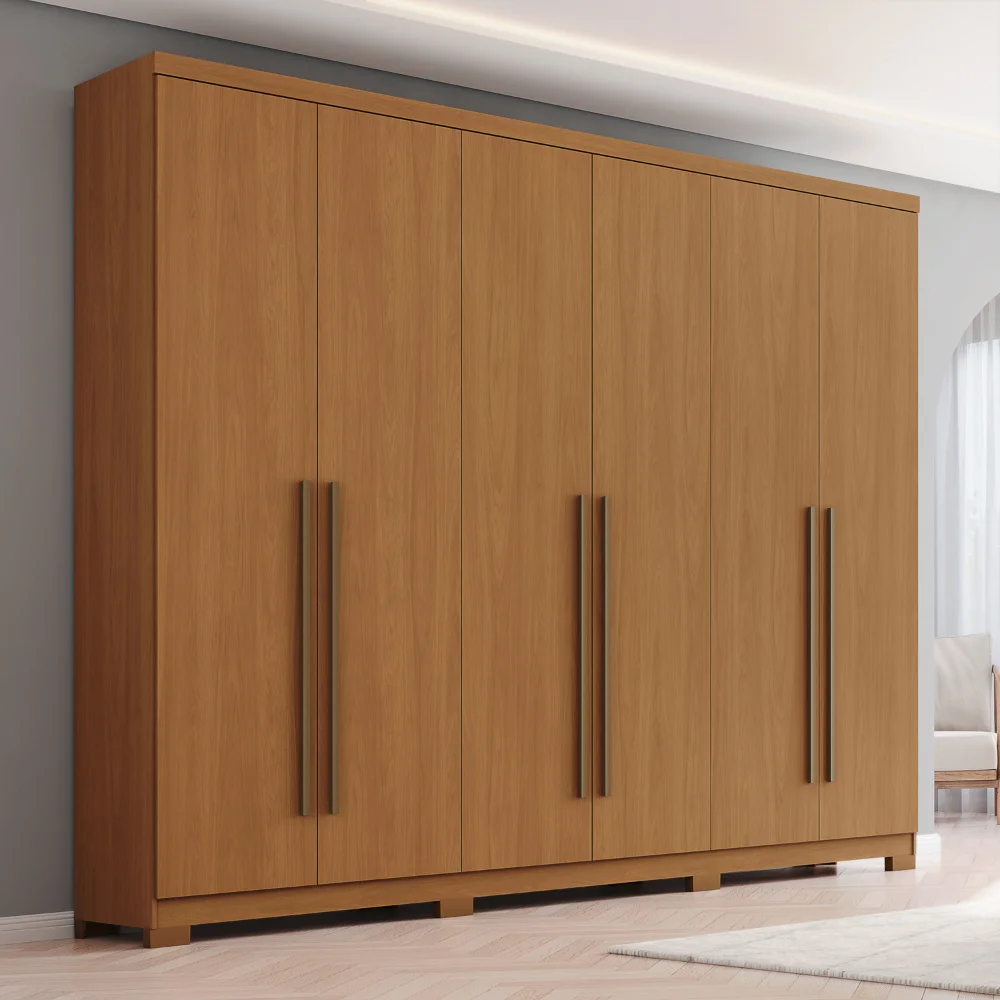 Guarda-Roupa Malaga/New Jade - Cinamomo - Foto 4