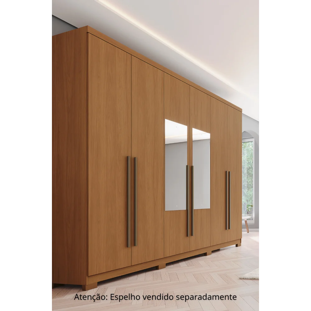 Guarda-Roupa Malaga/New Jade - Cinamomo - Foto 3