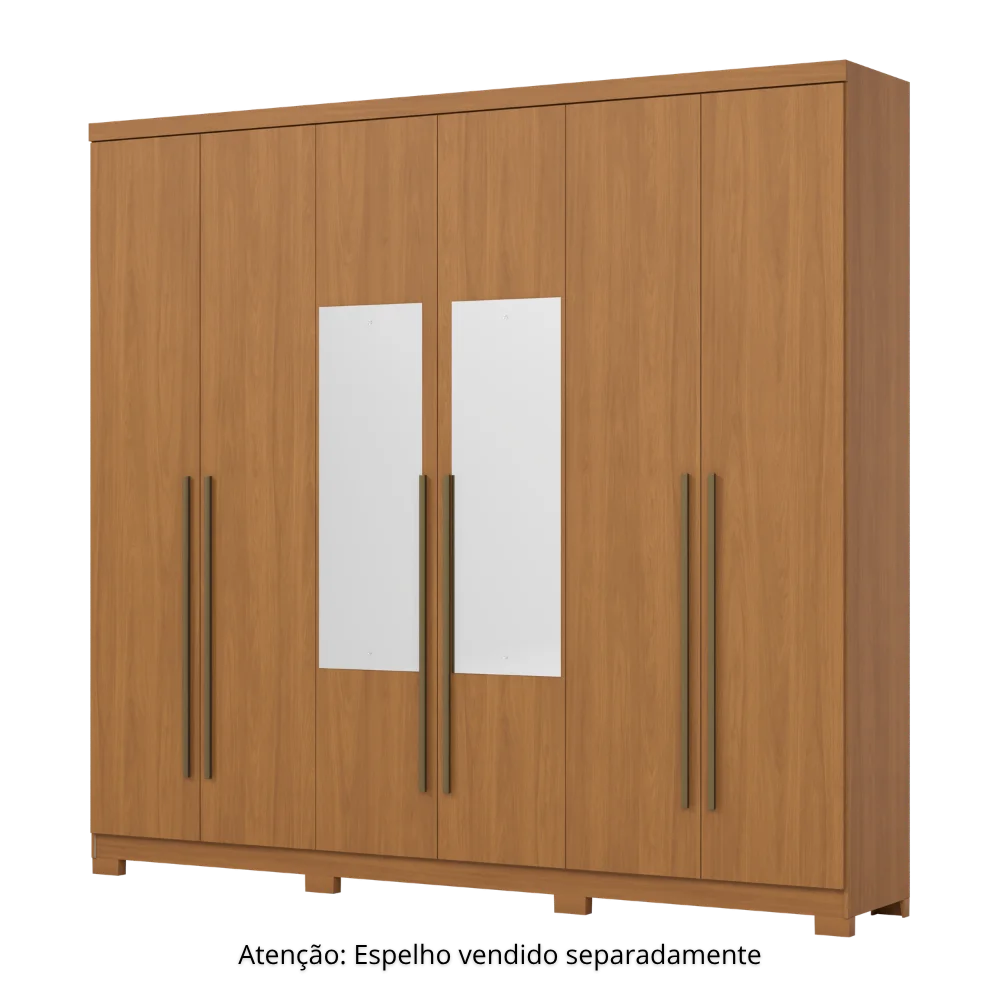 Guarda-Roupa Malaga/New Jade - Cinamomo - Foto 6