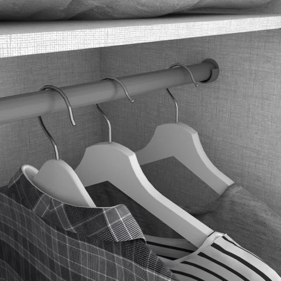 Guarda-Roupa Portugal/Caju 04 pts - Branco - Foto 5