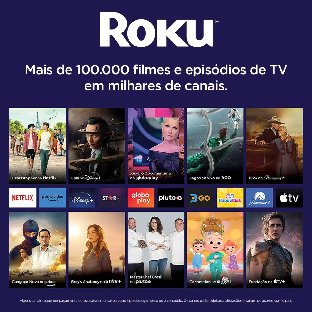 Smart TV 43 AOC ROKU LED 43S5135/78 - Foto 10