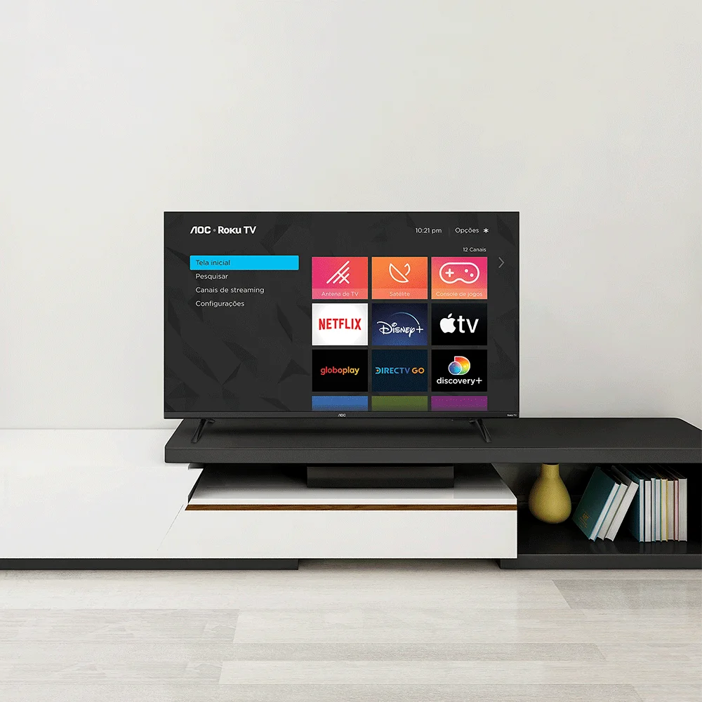 Smart TV 43 AOC ROKU LED 43S5135/78 - Foto 2