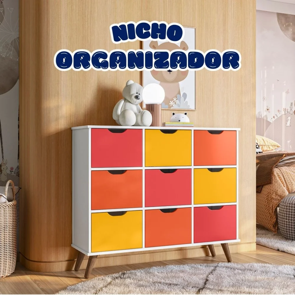 Nicho Organizador Maravilha 1478 - 69 Branco Retrô - Foto 9