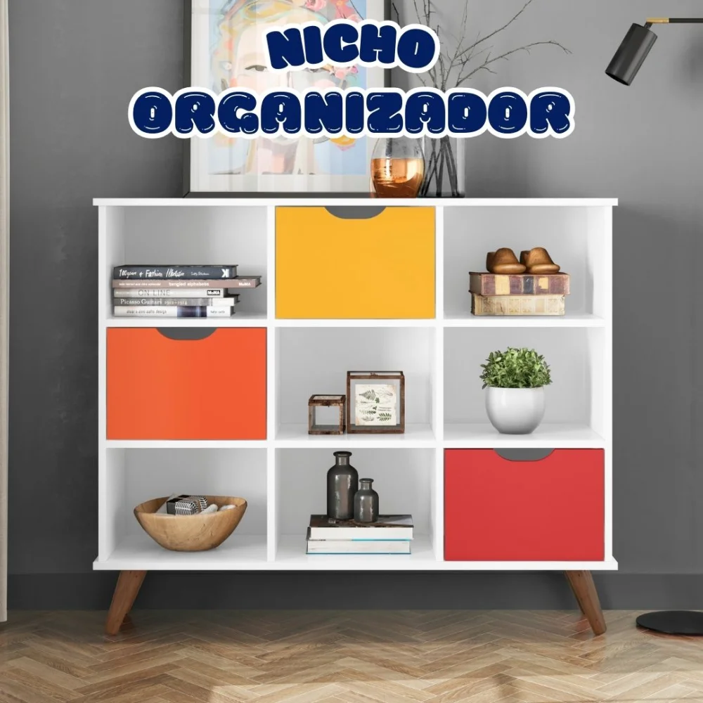 Nicho Organizador Maravilha 1478 - 69 Branco Retrô - Foto 7