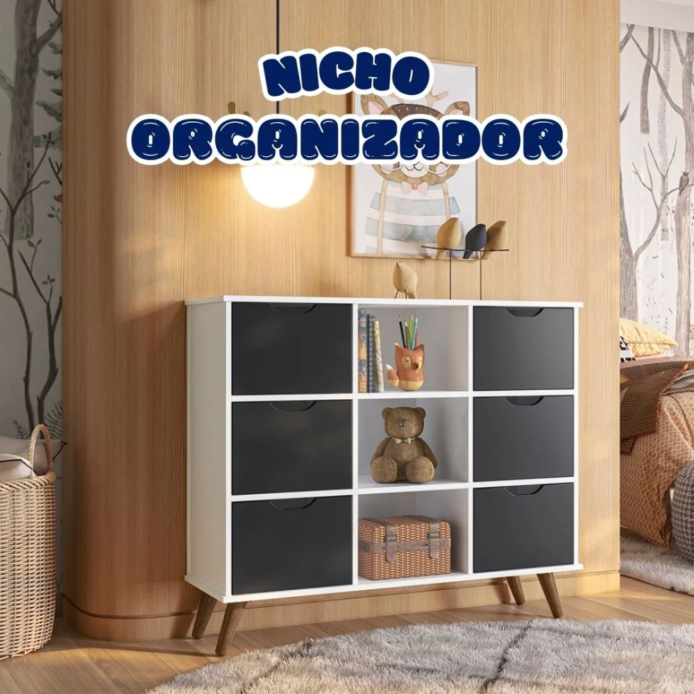 Nicho Organizador Maravilha 1478 - 69 Branco Retrô - Foto 4