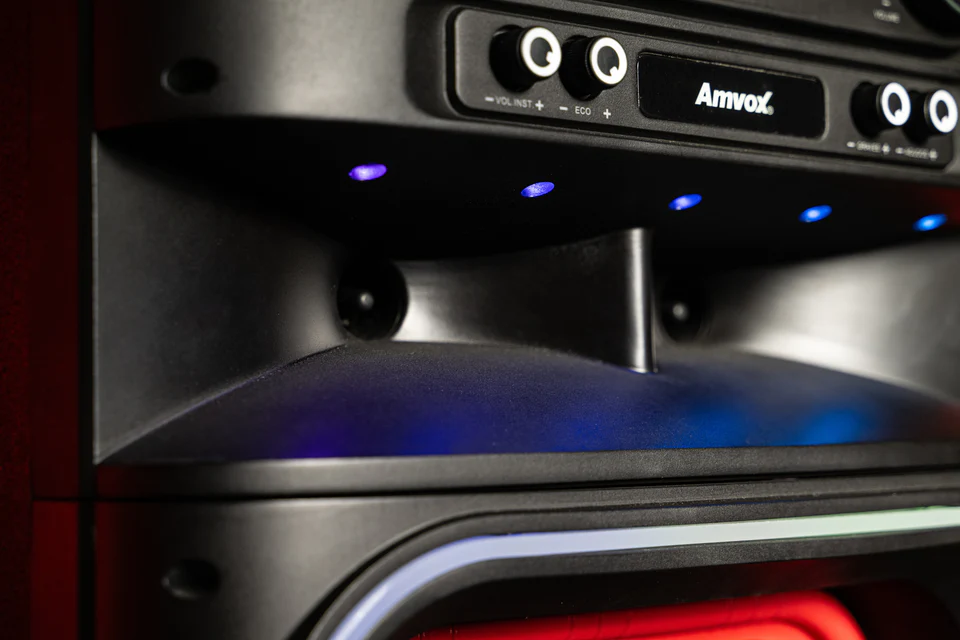 Caixa Amplificada 2100 Atx 2108M Quadradinho Bivolt Amvox - Foto 4