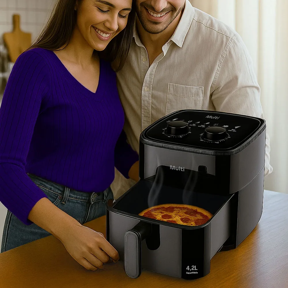 Air Fryer 4.2 L Multi Go252 1350W - 110v - Foto 8